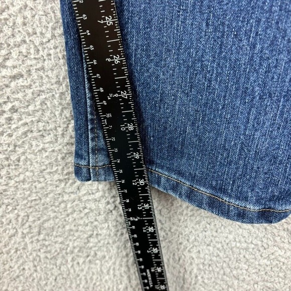 Wrangler 47 Advanced Comfort Mens 40x30 Regular Fit Western Medium Wash Jeans - Picture 10 of 13